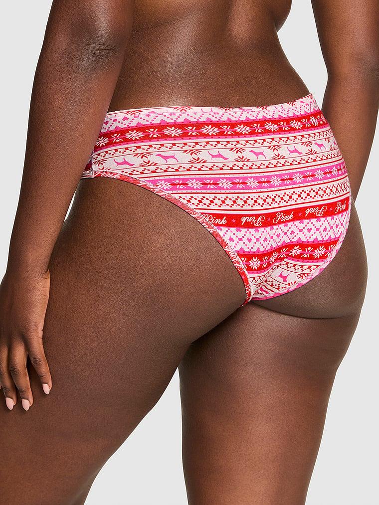 Pink Pamuklu Cheeky Kulot arka görünümü