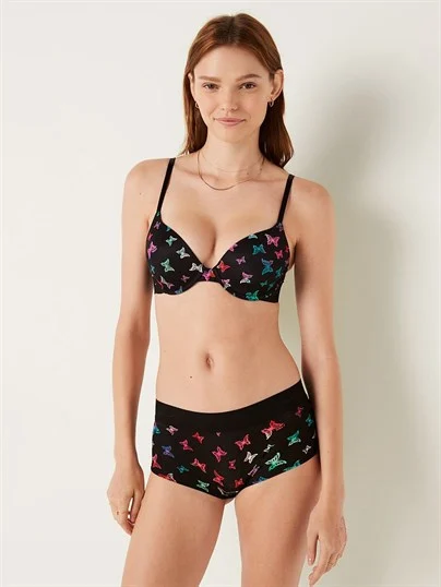 Pink Logologo Boyshort Ic Camasiri