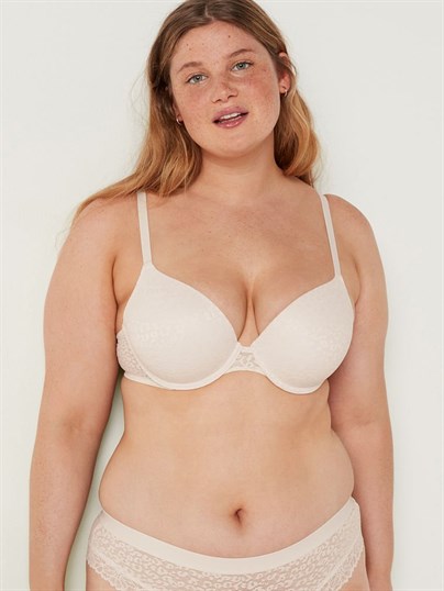 Pink Wear Everywhere Dantelli Push Up Sütyen