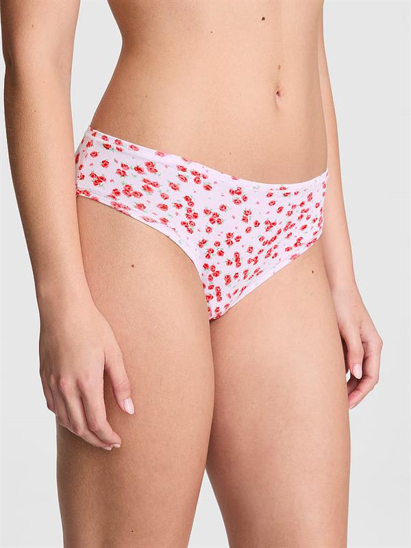 Pink Pamuklu Cheeky Kulot
