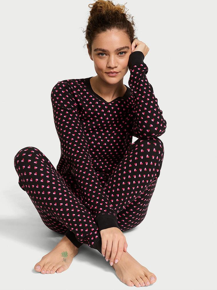 Termal Uzun Pijama Takimi arka görünümü