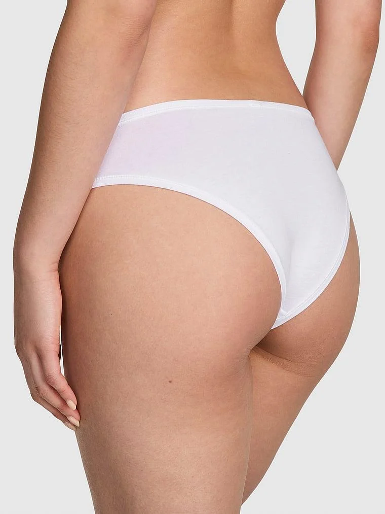 Pink Pamuklu Cheeky Kulot arka görünüm