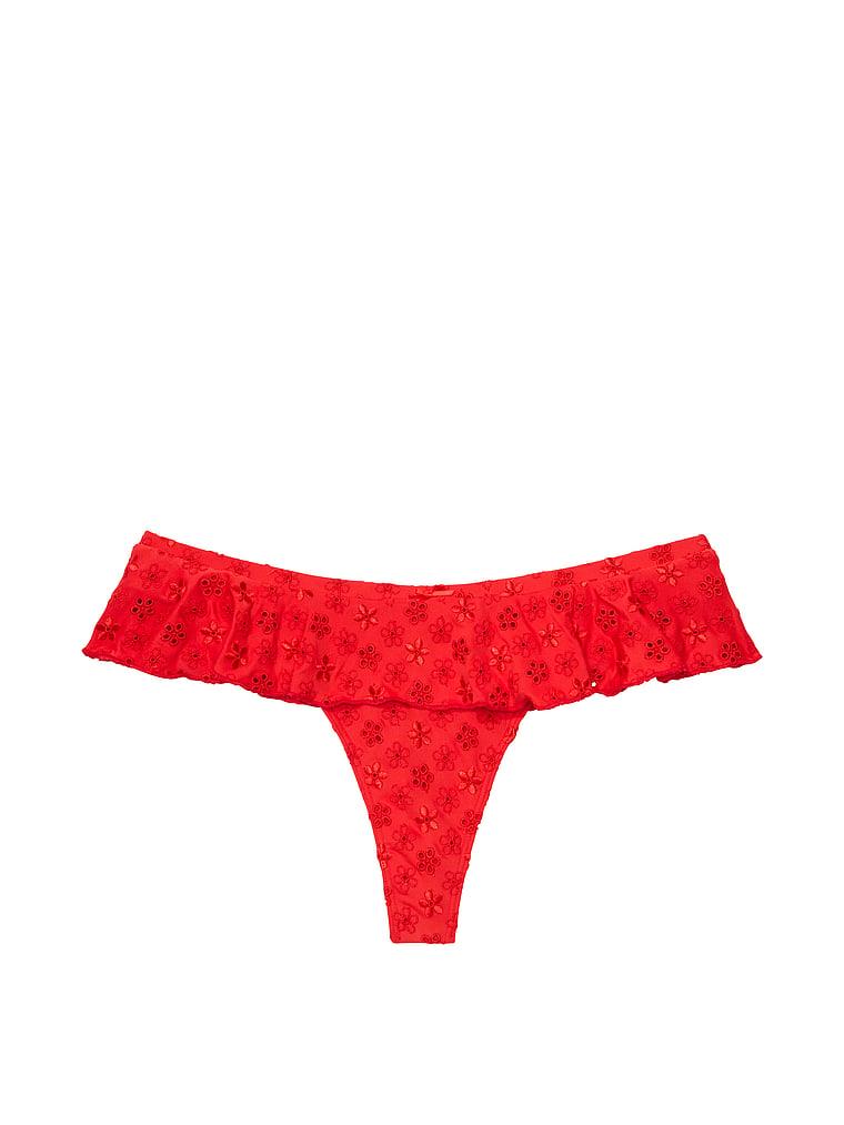 Pink Mae Fistolu Tanga Bikini Alti arka görünümü