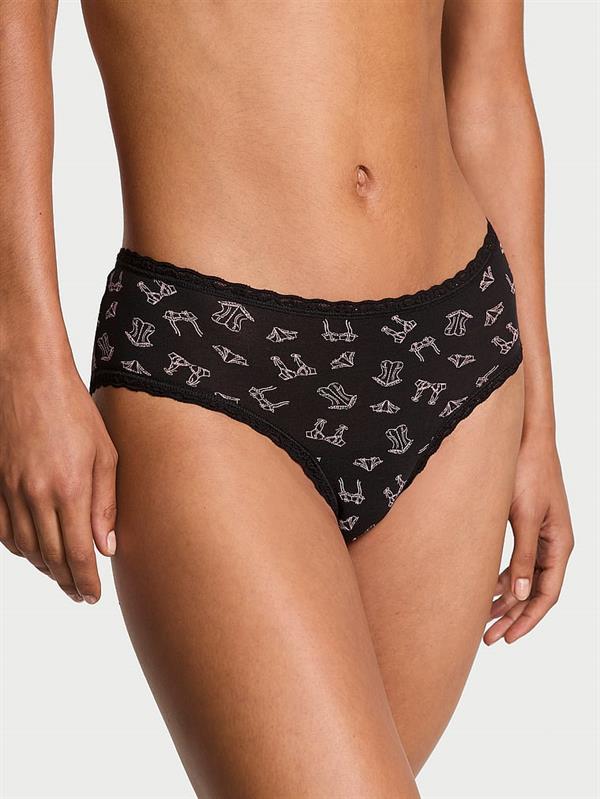 Beli Dantelli Pamuklu Cheeky Kulot