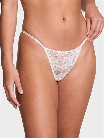 Işıltılı Askili Dantelli V String Kulot