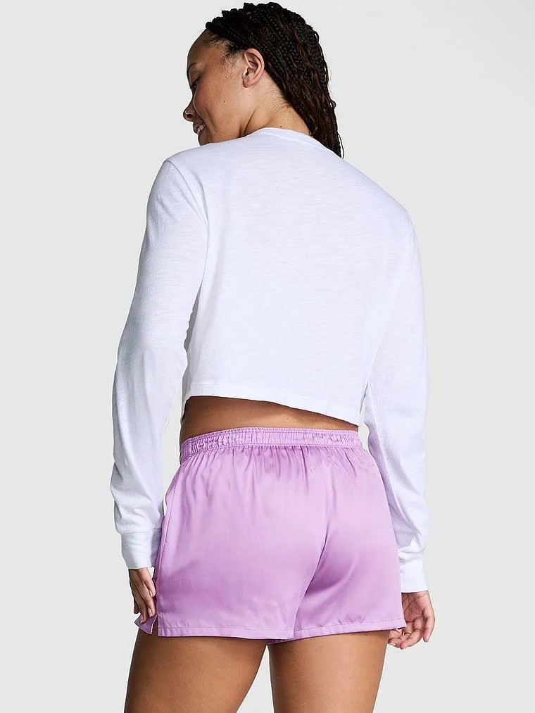 Pink Ipeksi Pijama Boxer arka görünüm