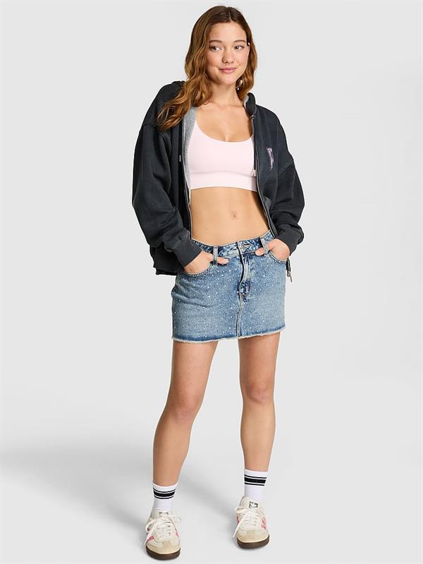 Pink Pink Mini Jean Etek