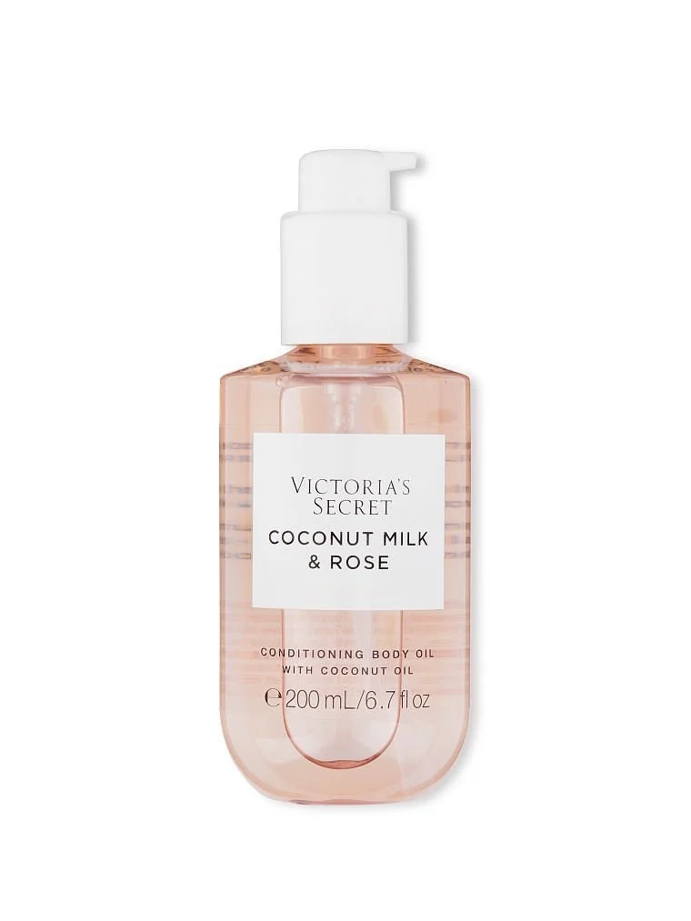 Coconut Milk Rose Vücut Yagi arka görünüm