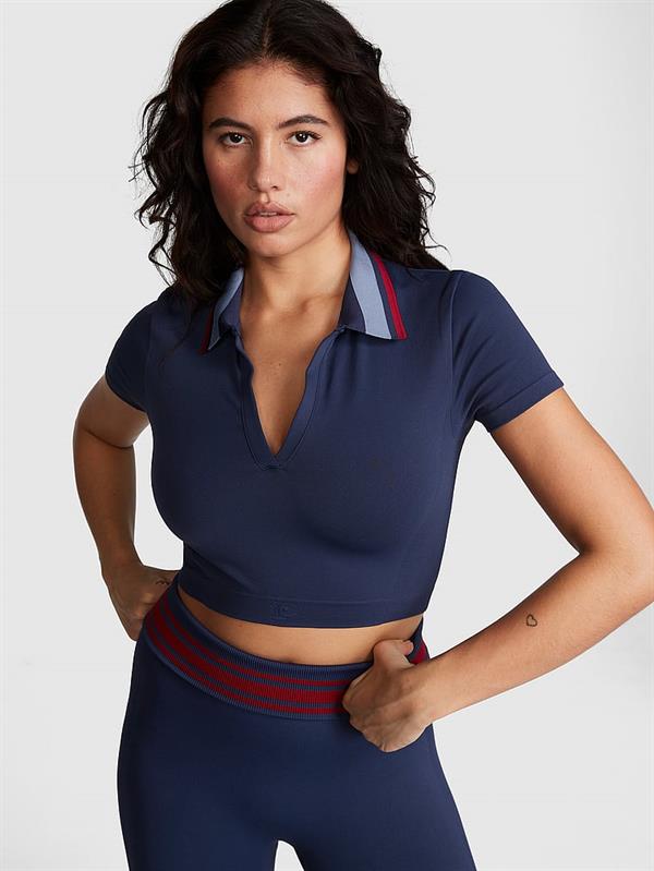 Pink Polo Kısa Kollu Tisort