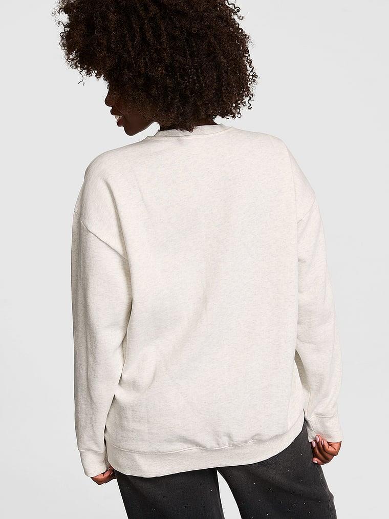 Pink Ivy Oversize Bisiklet Yaka Sweatshirt arka görünümü