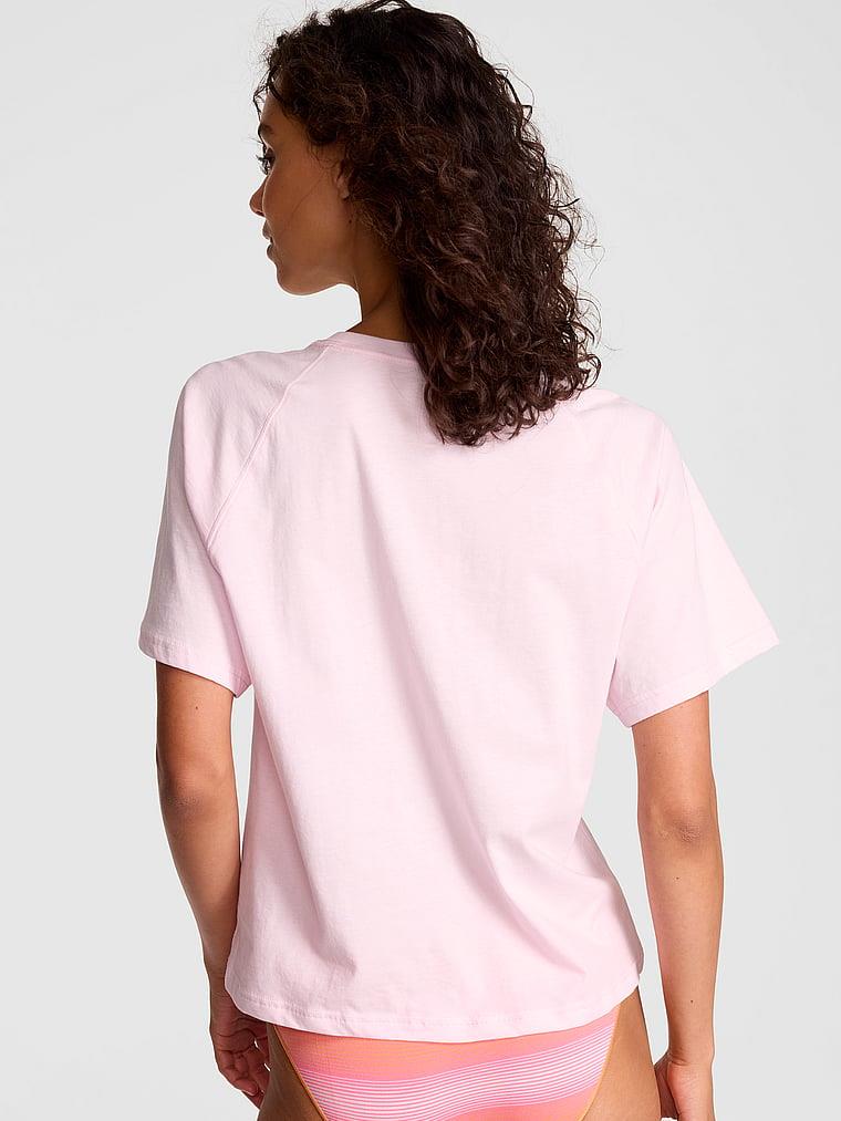 Pink Raglan Tisort arka görünümü