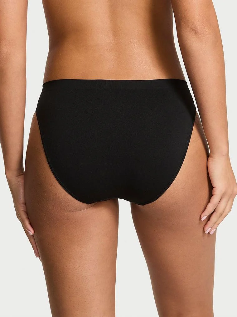 Seamless Işıltılı Logolu Bikini Kulotu arka görünüm