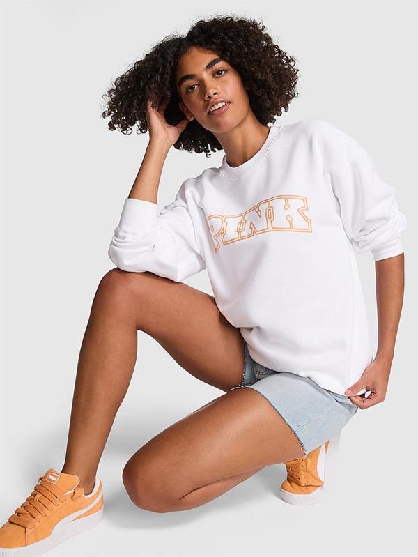 Pink Ivy Oversize Sweatshirt ön görünüm