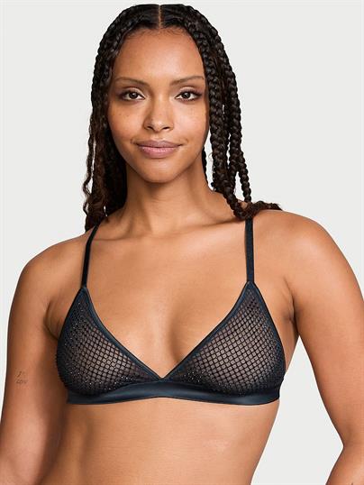 Ziggy Glam Işıltılı File Ucgen Bralet