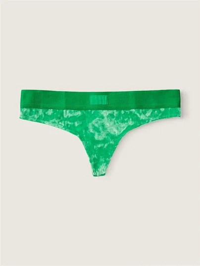 Pink Kadife Tanga Kulot ön görünüm