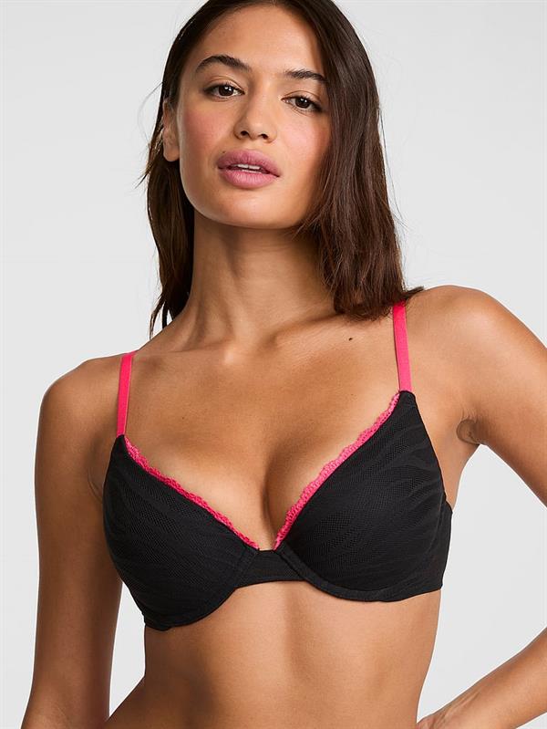 Pink Wear Everywhere Push Up Sütyen ön görünüm