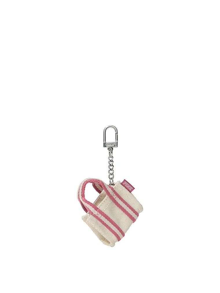 Pink Mini Tote Anahtarlik arka görünüm