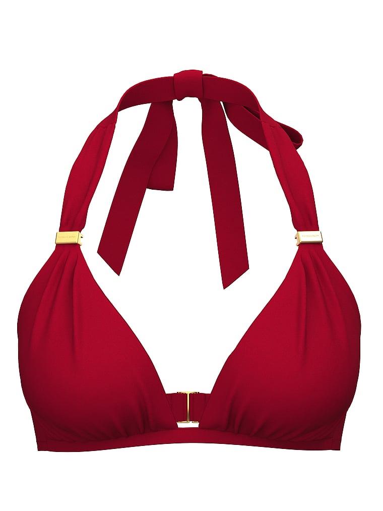 Essential Harlow Halter Yaka Push Up Bikini Ustu arka görünümü