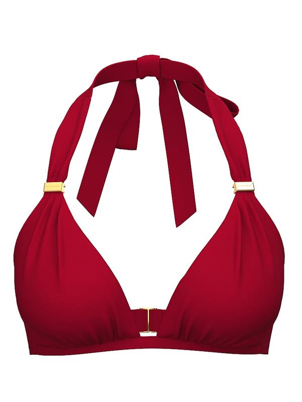 Essential Harlow Halter Yaka Push Up Bikini Ustu