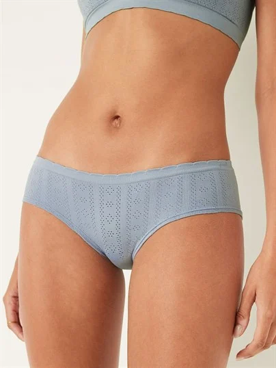 Pink Seamless Hipster Kulot ön görünüm