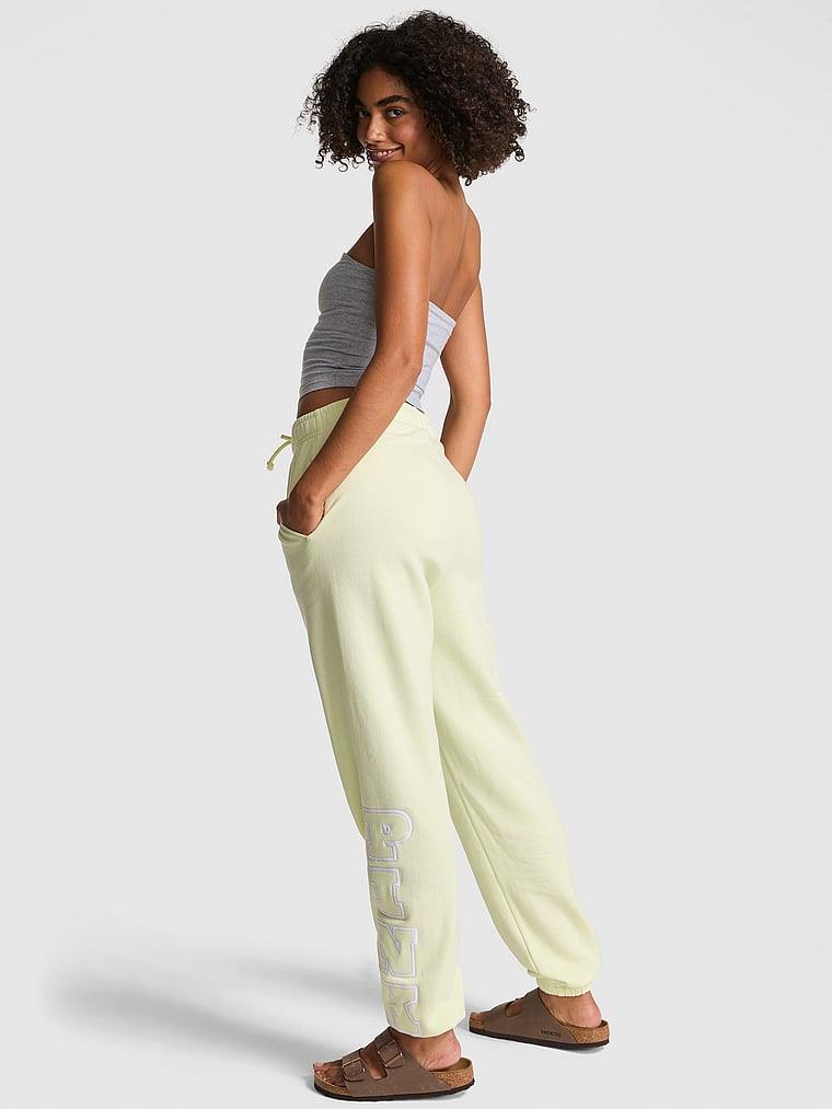 Pink Ivy Fleece Campus Sweatpants arka görünümü