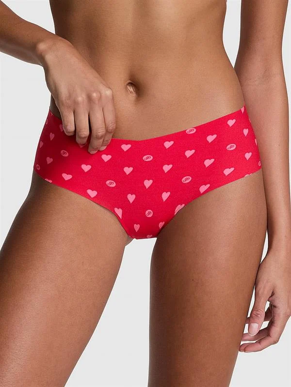 Pink Lazer Kesim Cheeky Kulot ön görünüm