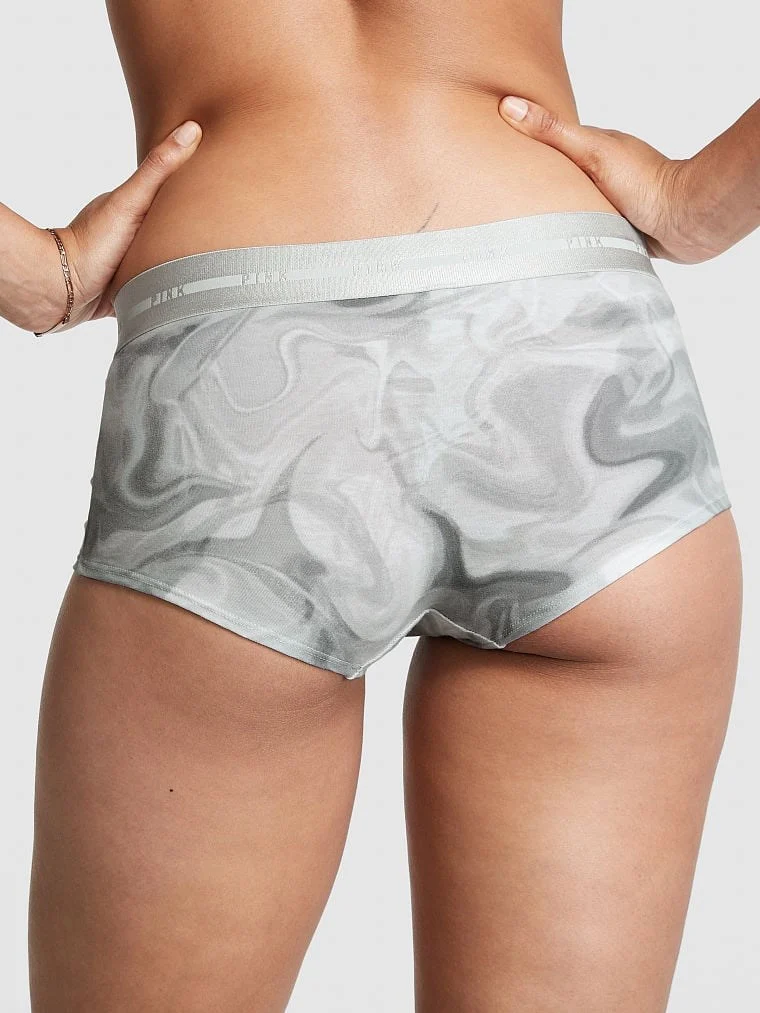 Victorias S Secret Pink Logolu Boyshort Kulot arka görünüm