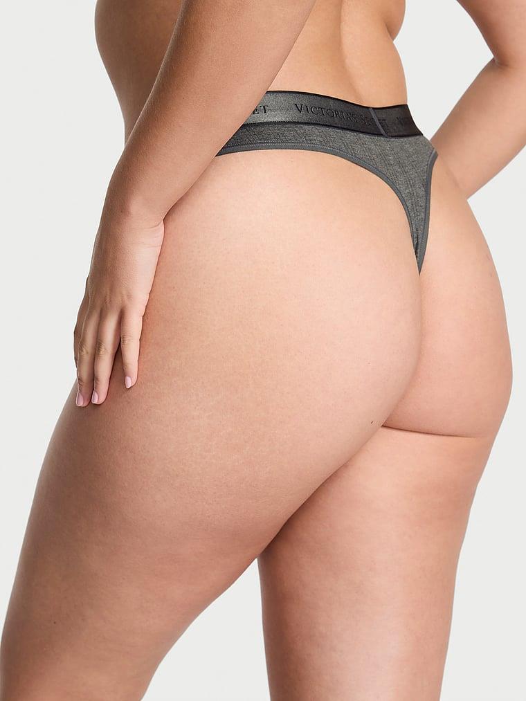 Ultra Ince Modal Logolu Tanga arka görünüm