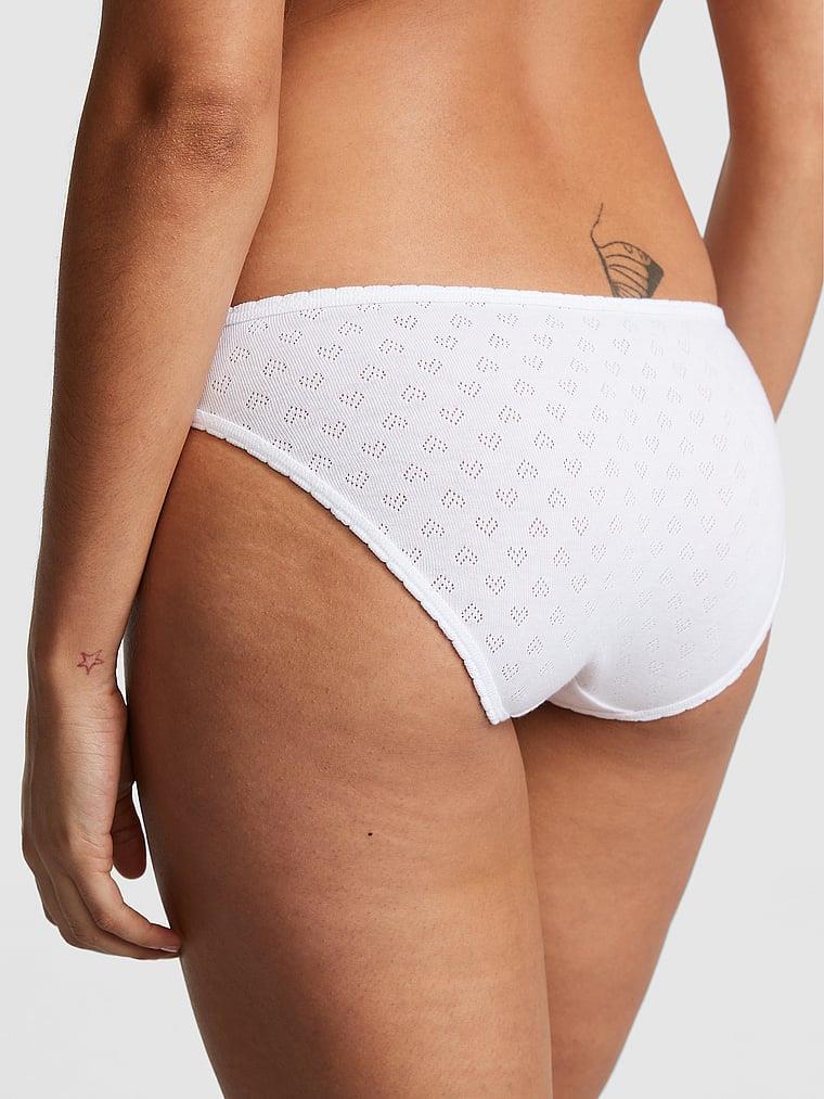 Pink Pamuklu Bikini Kulot arka görünümü