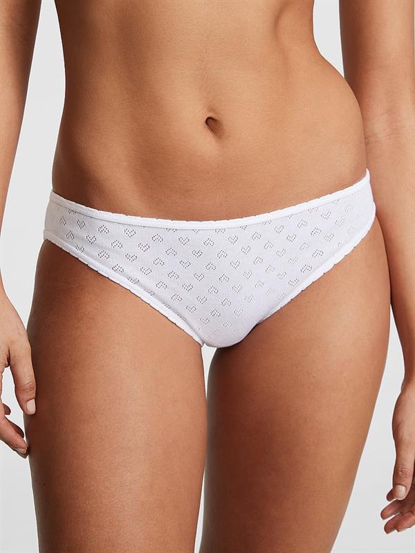 Pink Pamuklu Bikini Kulot