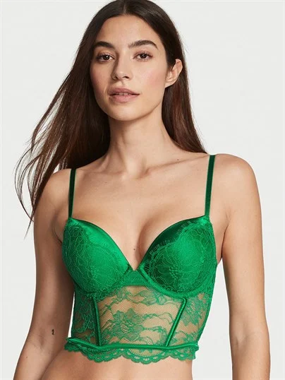 Bombshell 2 Beden Buyuk Gosteren Push Up Korse Bustiyer ön görünüm