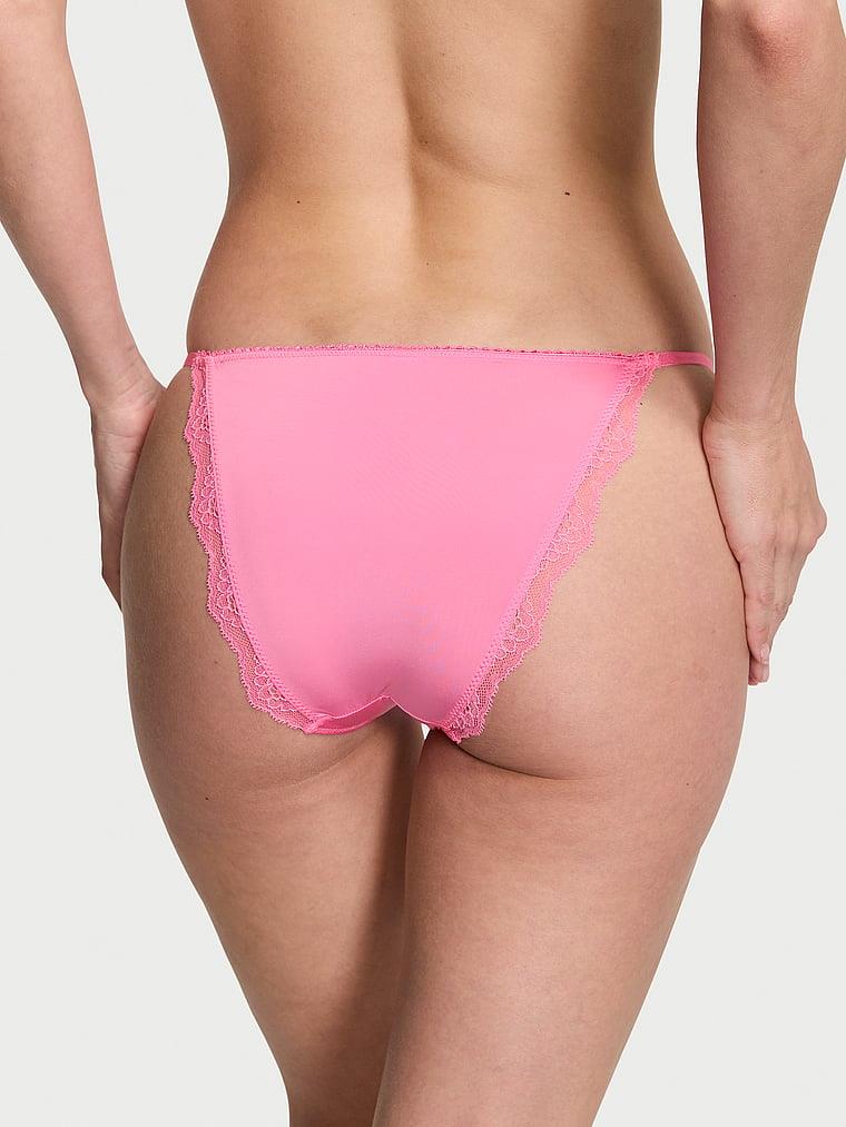 Puruzsuz Dantelli Mini Askili Bikini Kulot arka görünümü