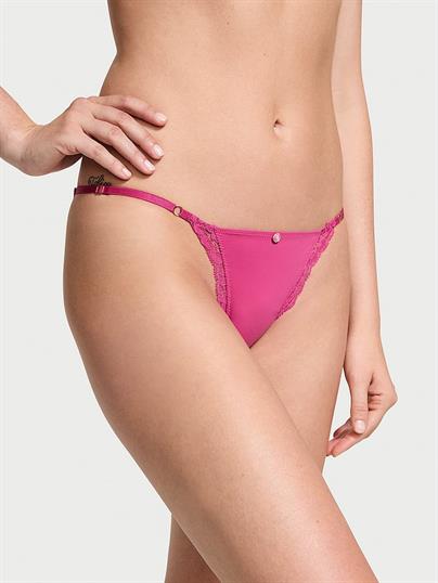 Dantel Kenarli Ayarlanabilir Ipli Bikini Kulot