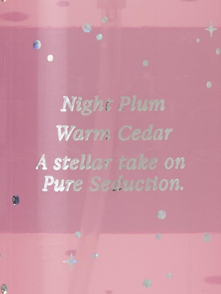 Pure Seduction Starlit Vücut Spreyi arka görünümü