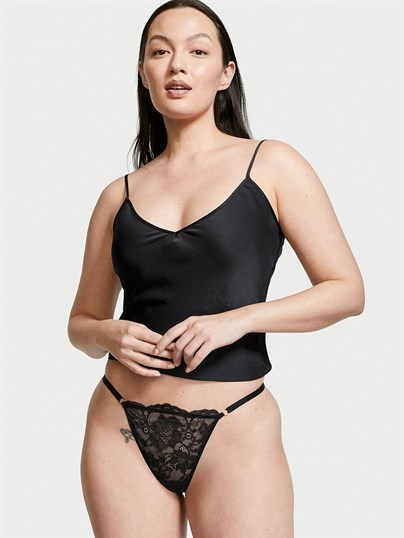 Very Sexy V Parcali Dantel V String Kulot