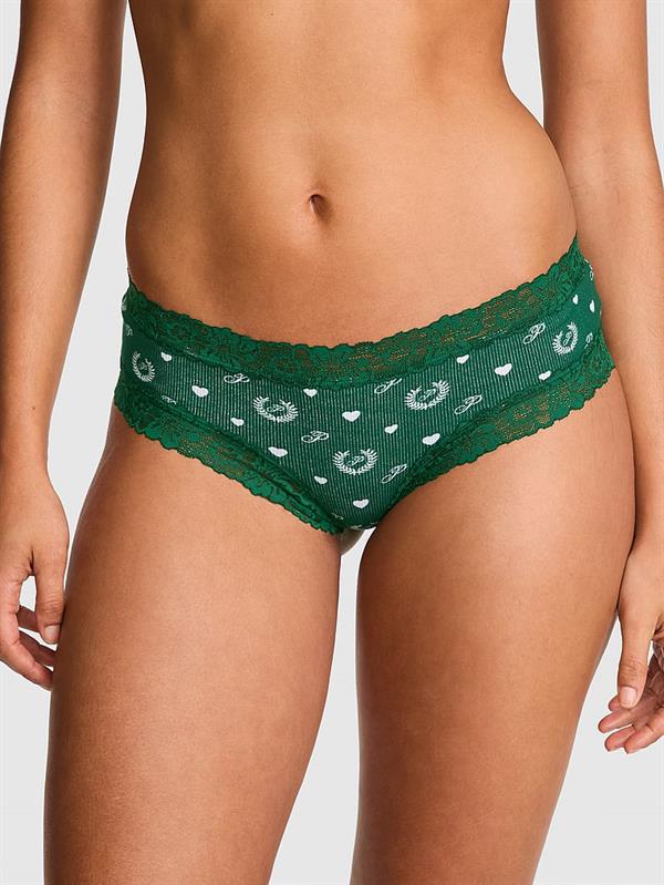 Pink Wink Dantelli Cheeky Kulot ön görünüm