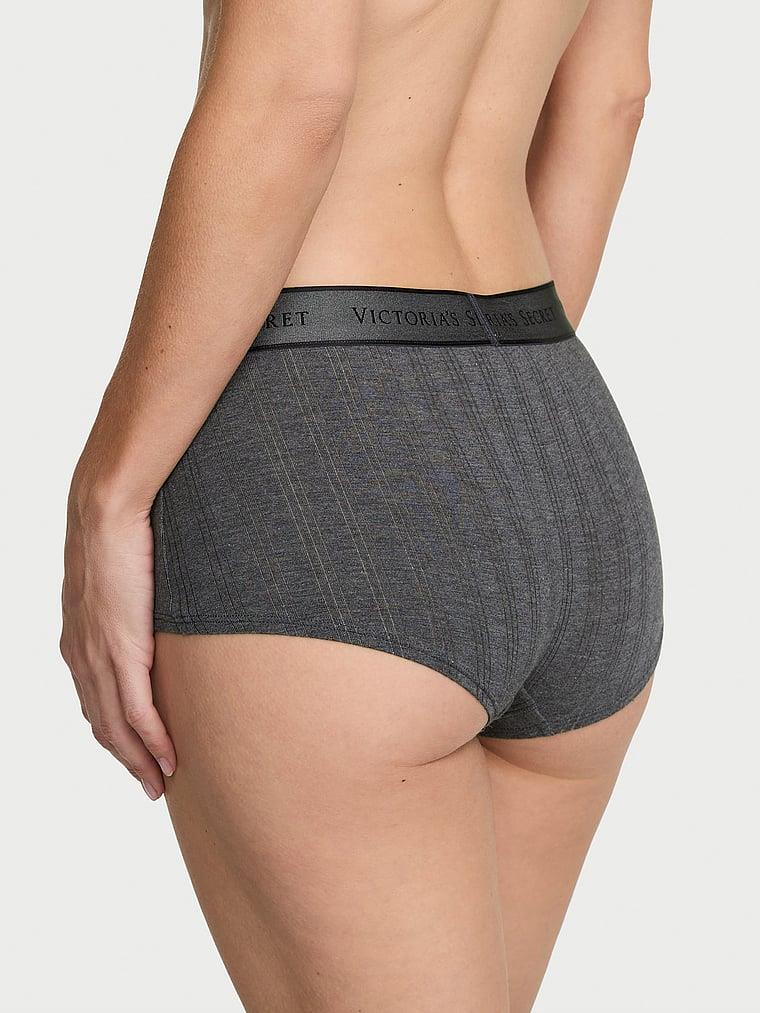 Ultra Ince Modal Logolu Boyshort Kulot arka görünüm