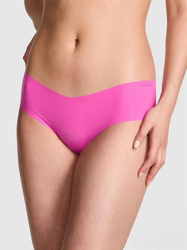 Pink Lazer Kesim Hiphugger Kulot ön görünüm
