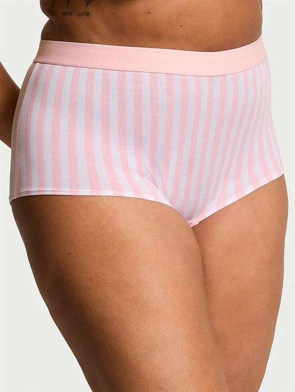 Logolu Pamuklu Boyshort Kulot