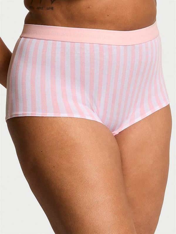 Logolu Pamuklu Boyshort Kulot