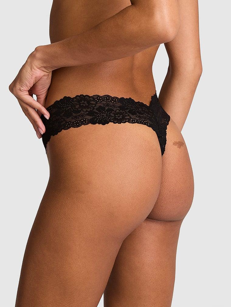 Pink Wink Dantel Detayli Tanga arka görünümü
