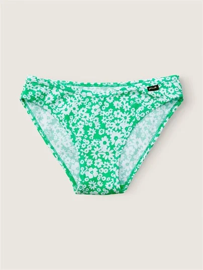 Pink Pamuklu Bikini Kulot ön görünüm