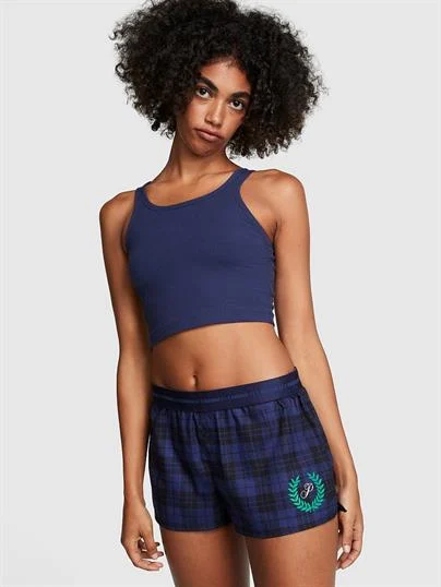 Pink Flannel Pijama Boxer