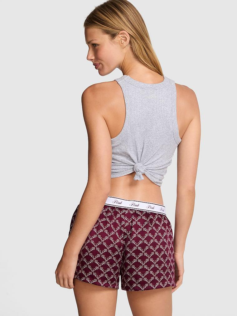 Pink Ipeksi Pijama Sortu arka görünüm