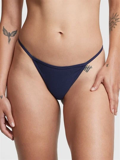 Victorias S Secret Pink Pamuklu V String Kulot
