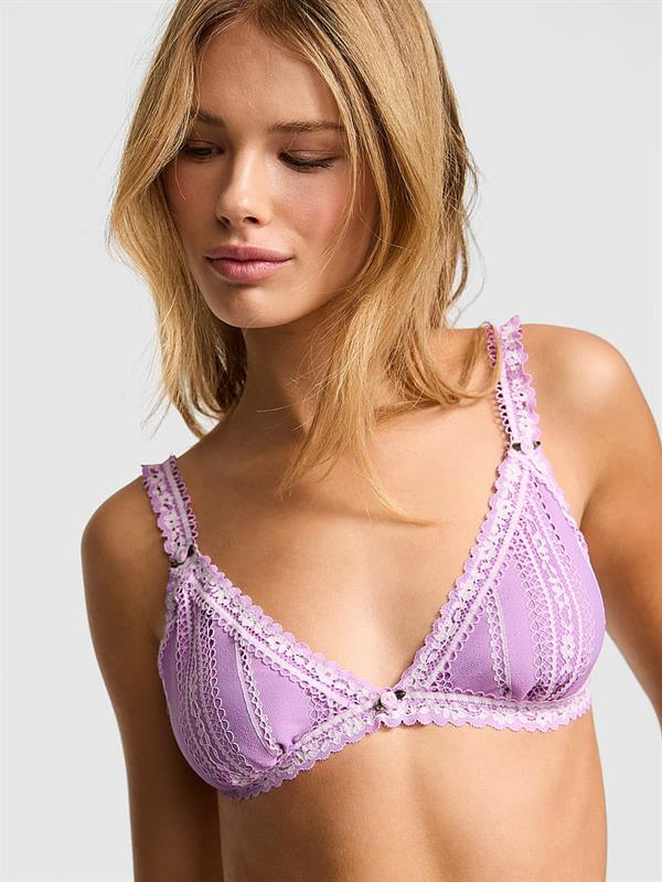 Pink Pink Wink Desteksiz Ucgen Bralet