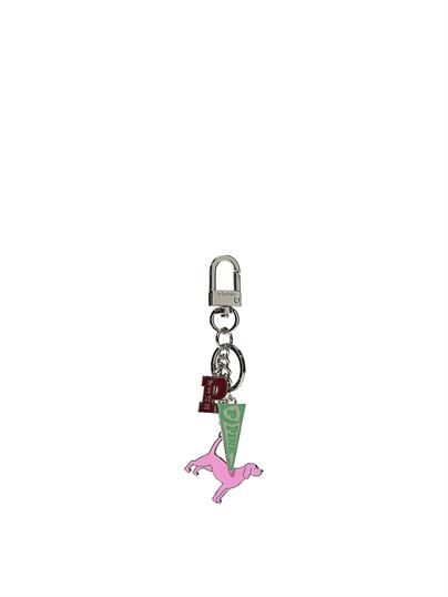 Pink Logolu Charm Anahtarlik