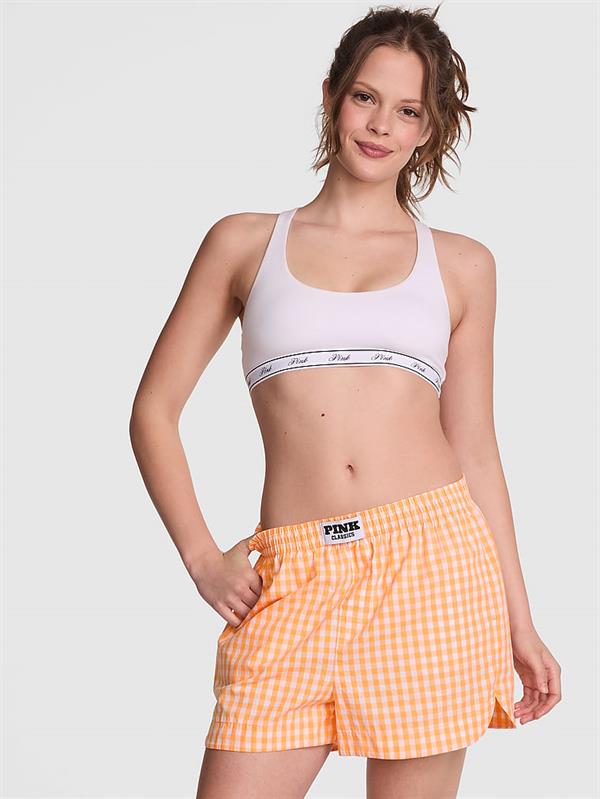 Pink Boyfriend Boxer Pijama Sortu