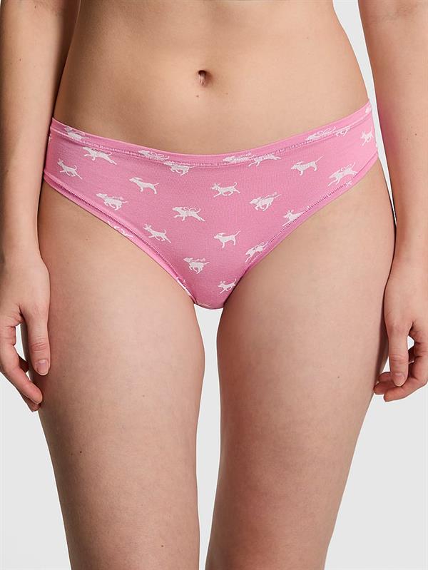 Pink Pamuklu Cheeky Kulot