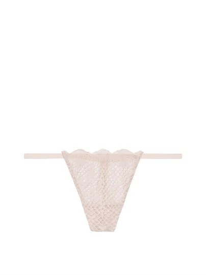 Very Sexy Dantel Ve Fileli V String Kulot